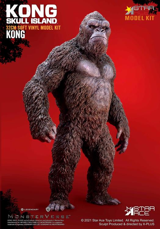 Kong: Skull Island Kong Soft Vinyl Unpainted Model Kit