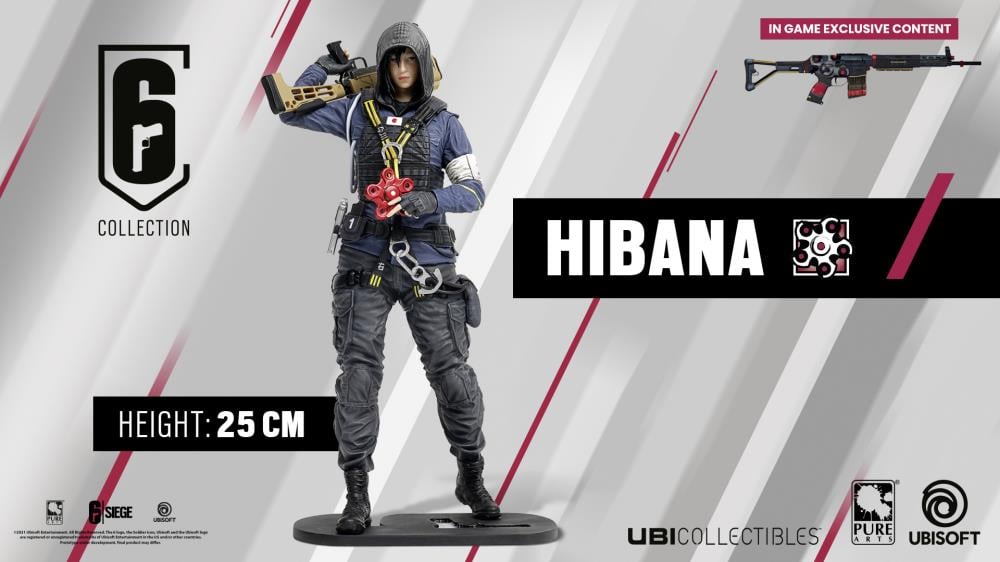 PUREARTS Six Siege Hibana Statue en PVC échelle 1
