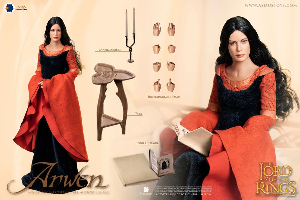 The Lord of the Rings Arwen (Death Frock) 1/6 Scale Figure Gallery Image 13