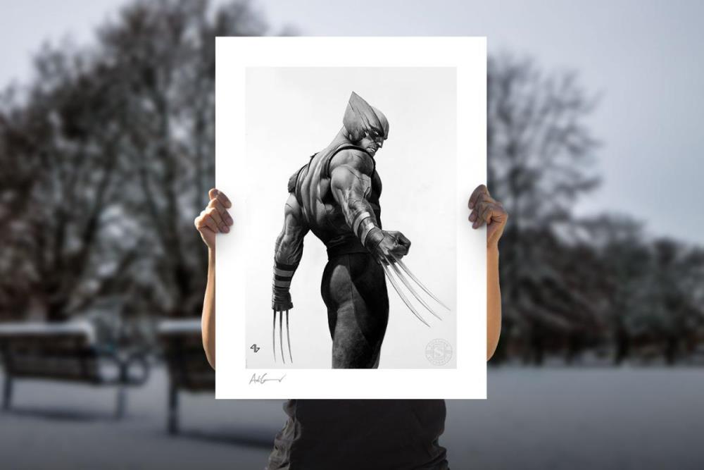 Marvel Comics Wolverine #3 (Black & White Variant Cover) Limited Edition Art Print Gallery Image 3
