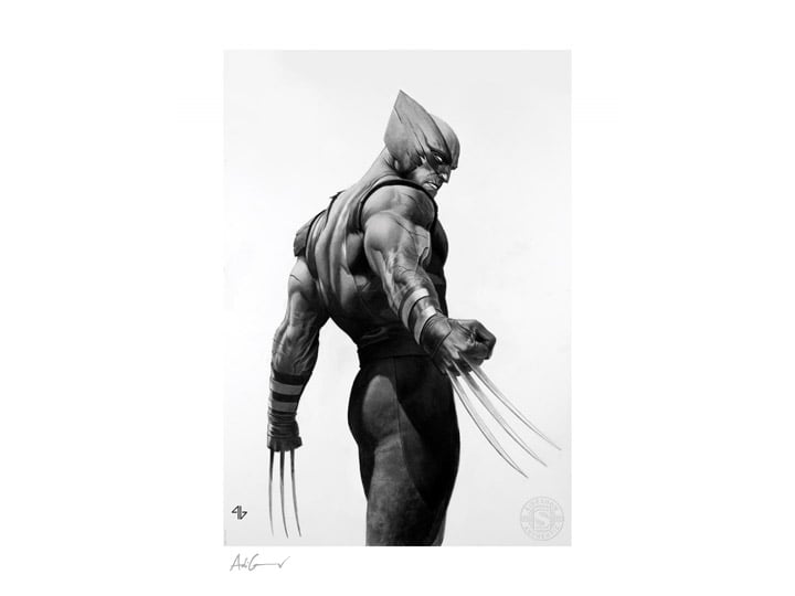 Marvel Comics Wolverine #3 (Black & White Variant Cover) Limited Edition Art Print Gallery Image 1