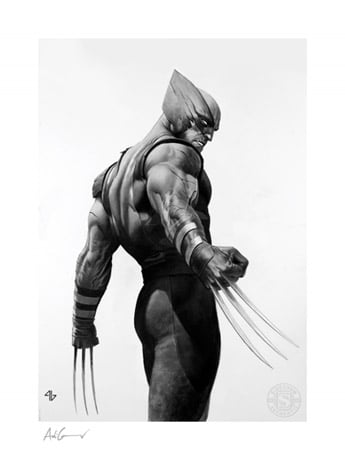 Marvel Comics Wolverine #3 (Black & White Variant Cover) Limited Edition Art Print Gallery Image 2