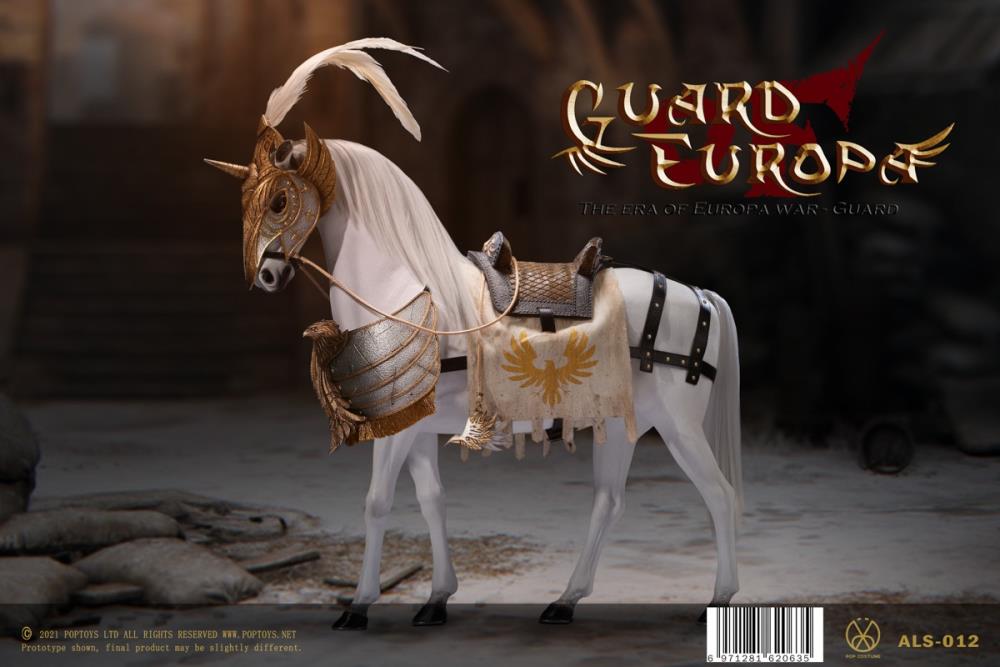 Era of Europa Eagle Knight Guard Armor Horse (Silver) 1/6 Scale Figure Gallery Image 3