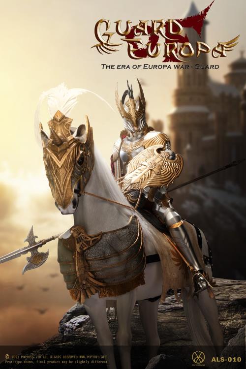 Era of Europa Eagle Knight Guard Armor Horse (Silver) 1/6 Scale Figure Gallery Image 4