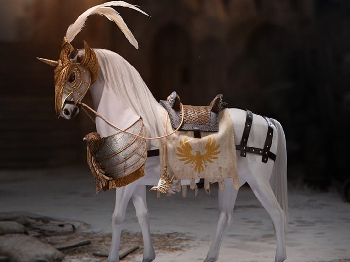 Era of Europa Eagle Knight Guard Armor Horse (Silver) 1/6 Scale Figure Gallery Image 1