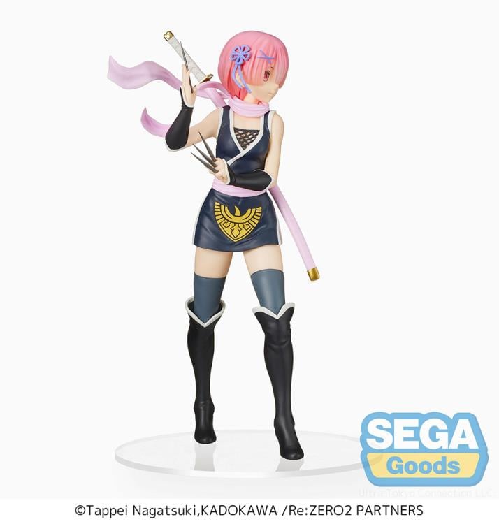 Re:Zero Starting Life in Another World Ram (Kunoichi Tobi Ver.) Super Premium Figure Gallery Image 4