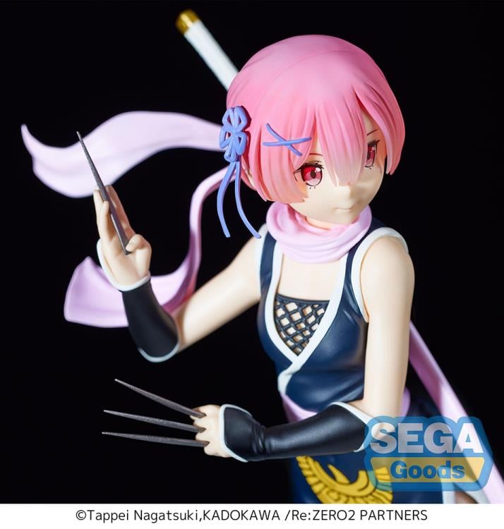 Re:Zero Starting Life in Another World Ram (Kunoichi Tobi Ver.) Super Premium Figure Gallery Image 8