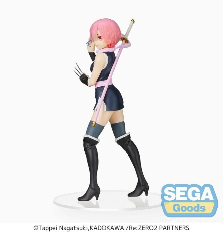 Re:Zero Starting Life in Another World Ram (Kunoichi Tobi Ver.) Super Premium Figure Gallery Image 6
