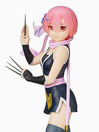 Re:Zero Starting Life in Another World Ram (Kunoichi Tobi Ver.) Super Premium Figure Gallery Image 2