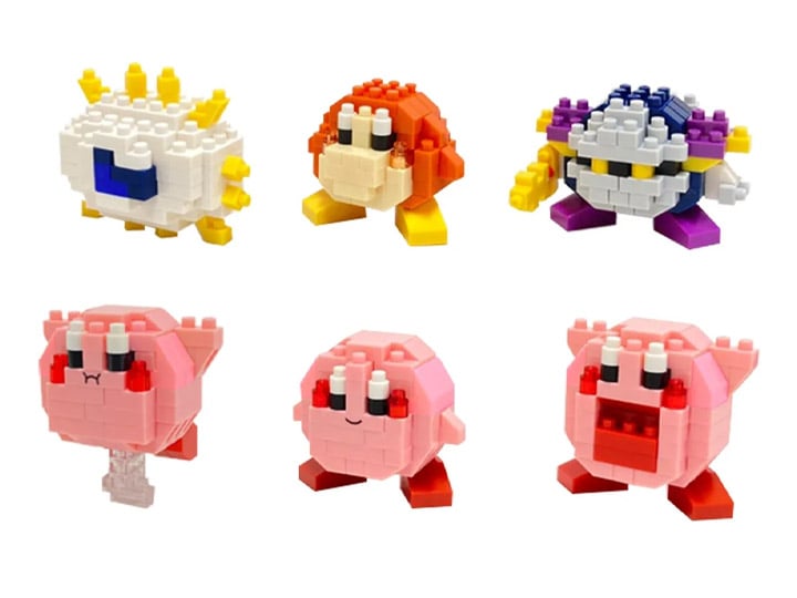 Kirby Nanoblock Mininano Series Box of 6 Characters Gallery Image 1