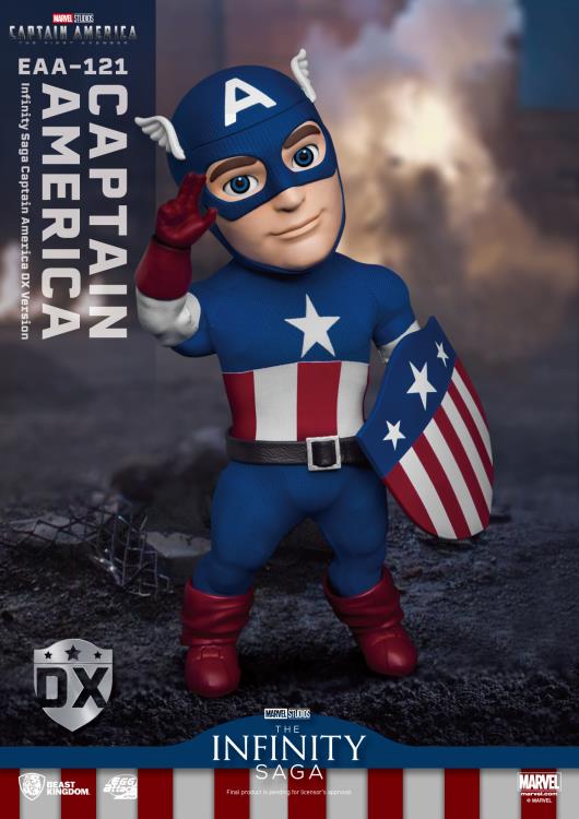 Captain America: The First Avenger Egg Attack Action EAA-121 Captain America (DX Version) Gallery Image 3