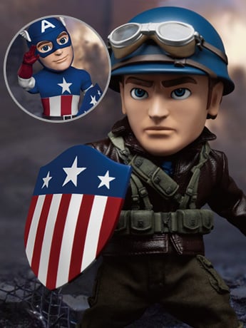 Captain America: The First Avenger Egg Attack Action EAA-121 Captain America (DX Version) Gallery Image 2