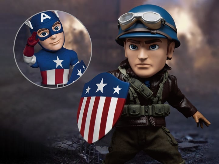 Captain America: The First Avenger Egg Attack Action EAA-121 Captain America (DX Version) Gallery Image 1