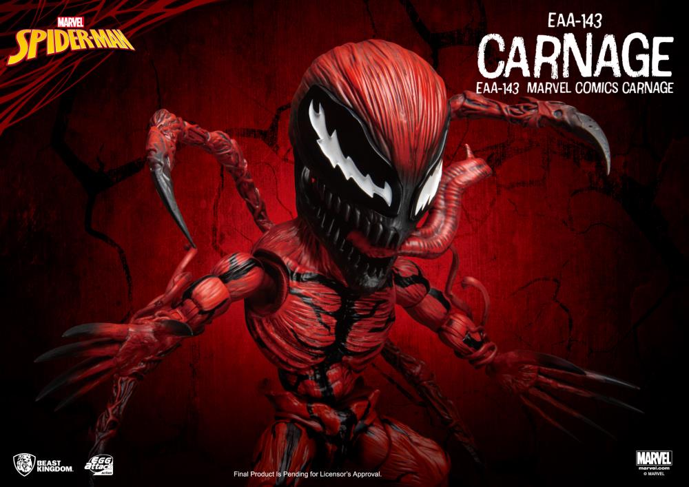 Marvel Comics Egg Attack Action EAA-143 Carnage Gallery Image 9
