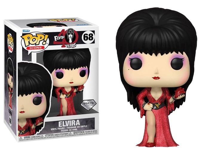 Pop! Icons: Elvira (40th Anniversary) - Elvira (Diamond Glitter) Gallery Image 1