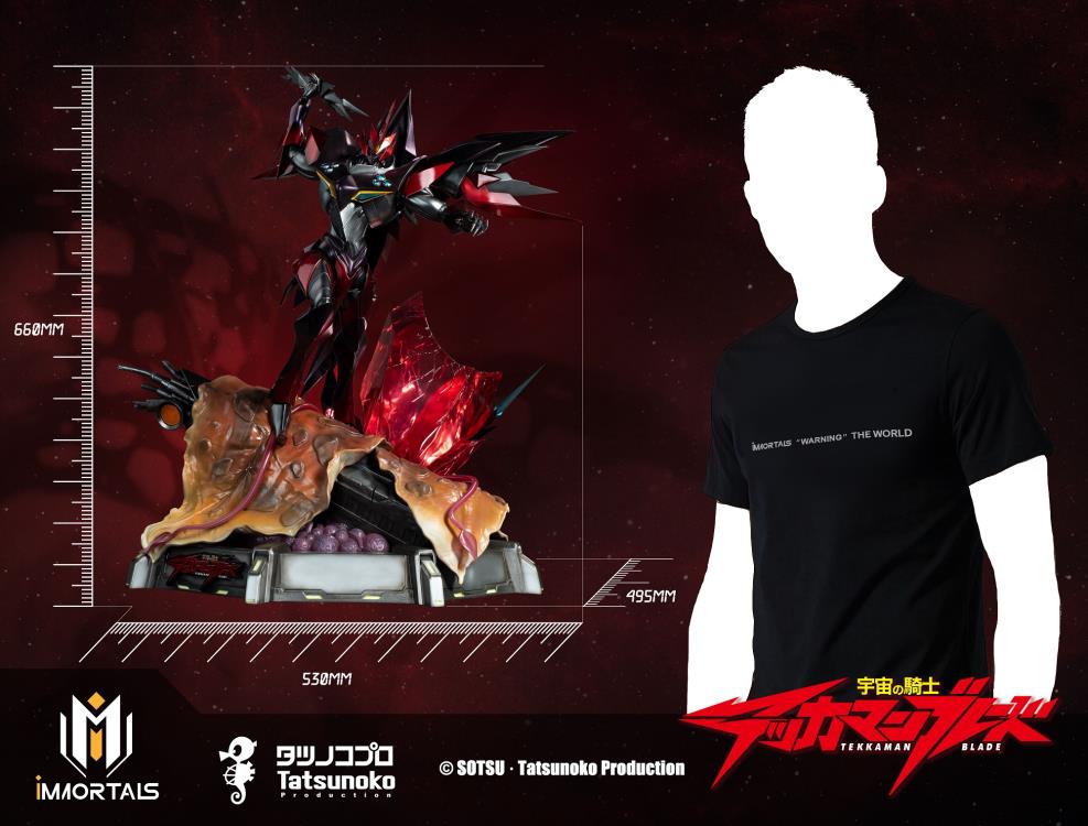 Tekkaman Blade Tekkaman Evil 1/6 Scale Statue Gallery Image 3