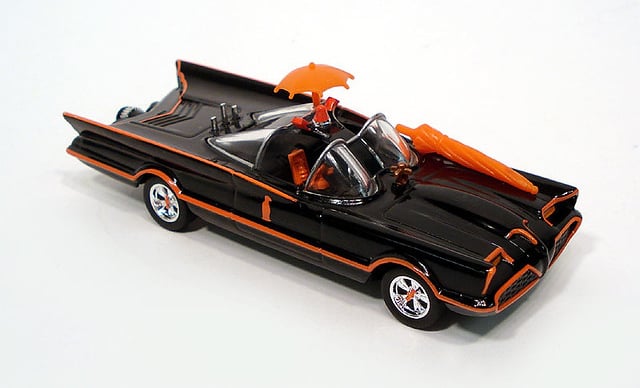 Batman Classic TV Series Hot Wheels 1966 The Penguin Batmobile Gallery Image 4