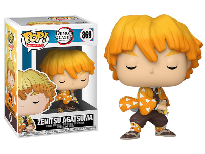 Pop! Animation: Demon Slayer - Zenitsu Agatsuma Gallery Image 1