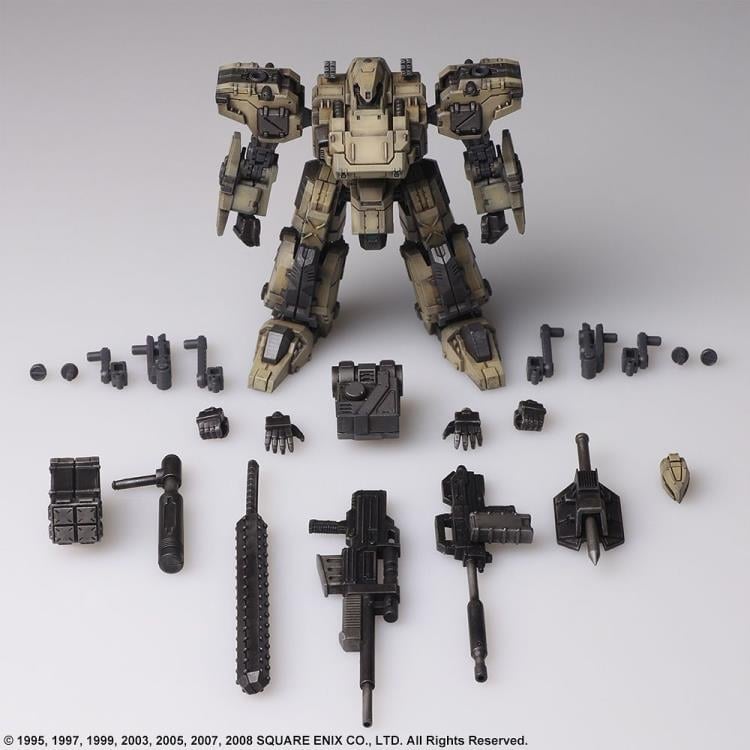 Front Mission Structure Arts Vol.2 Box of 4 Model Kits (With Bonus)