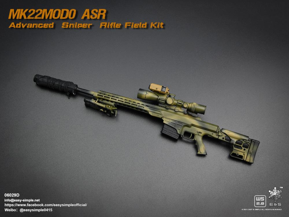 ASR Advanced Sniper Rifle Field Kit 1/6 Scale Accessory Set D Gallery Image 5