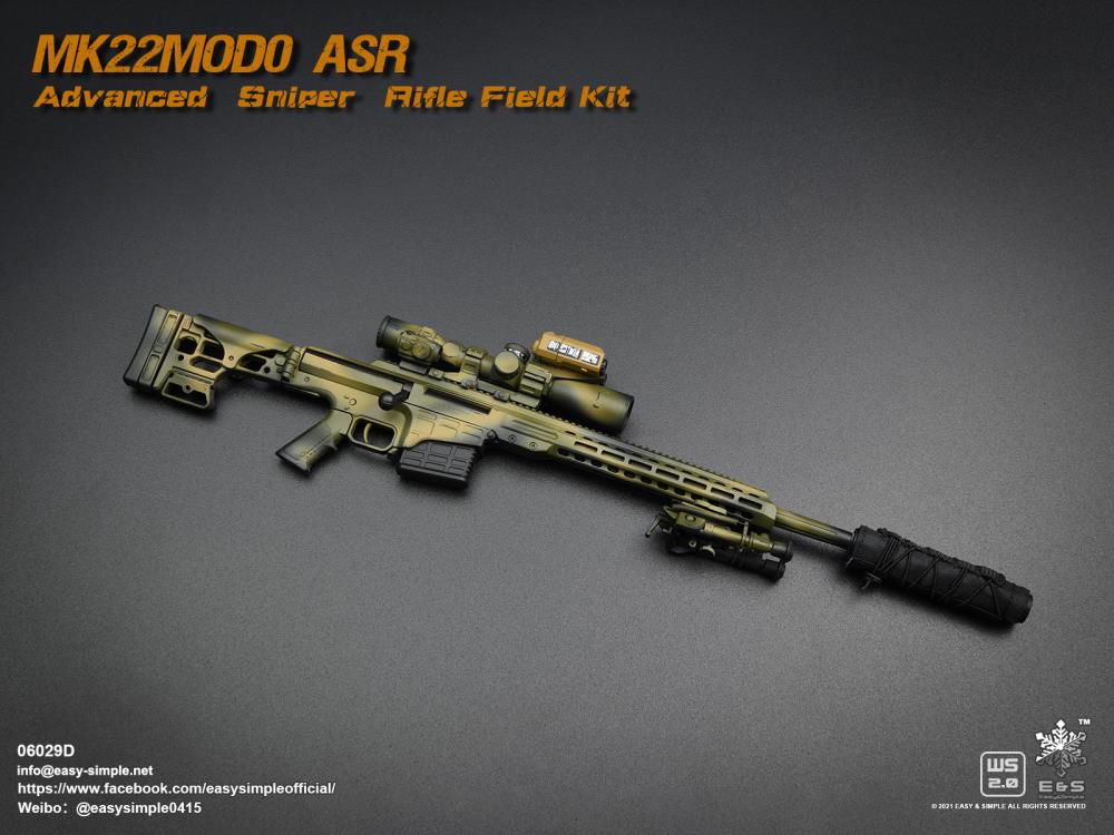 ASR Advanced Sniper Rifle Field Kit 1/6 Scale Accessory Set D Gallery Image 6