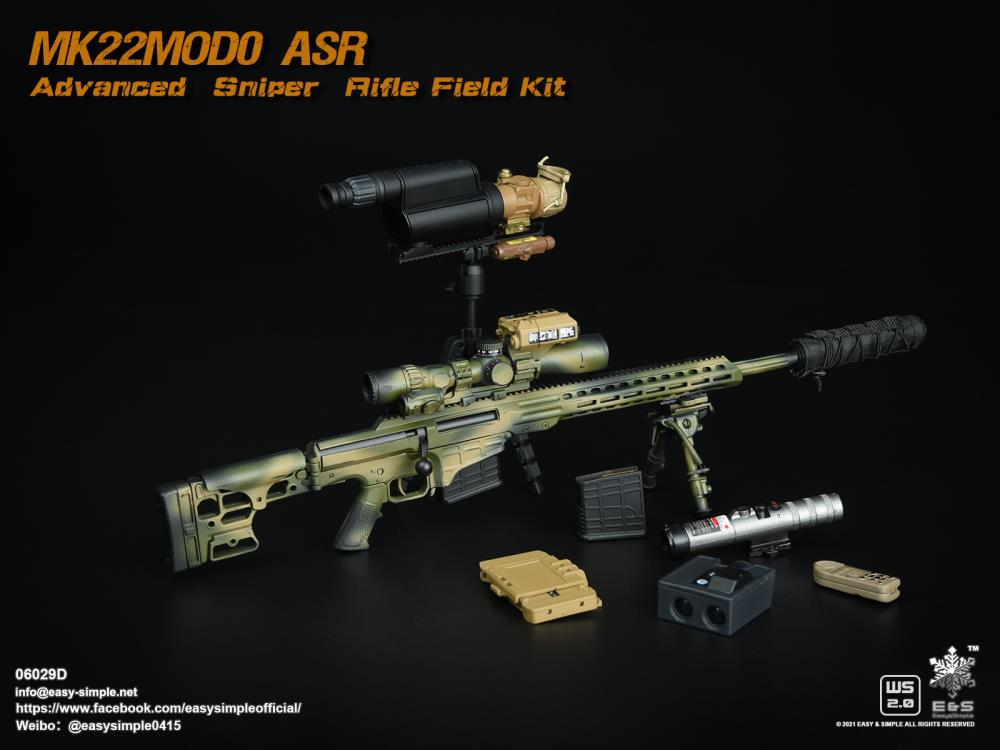 ASR Advanced Sniper Rifle Field Kit 1/6 Scale Accessory Set D Gallery Image 8