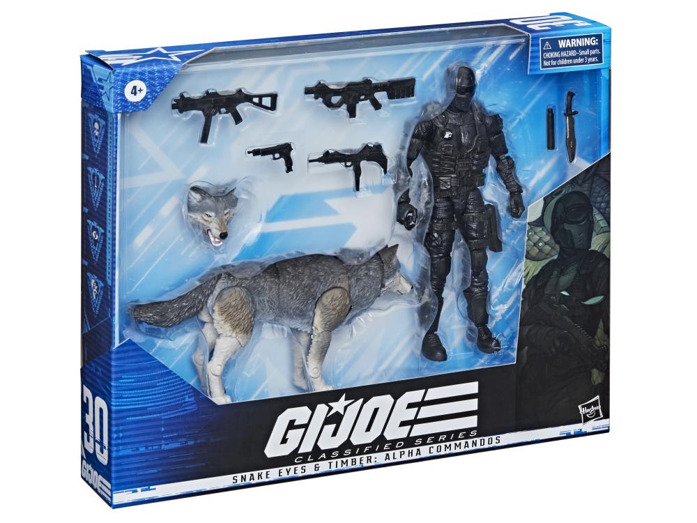 G.I. Joe Classified Series #30 Snake Eyes & Timber Wolf Gallery Image 15