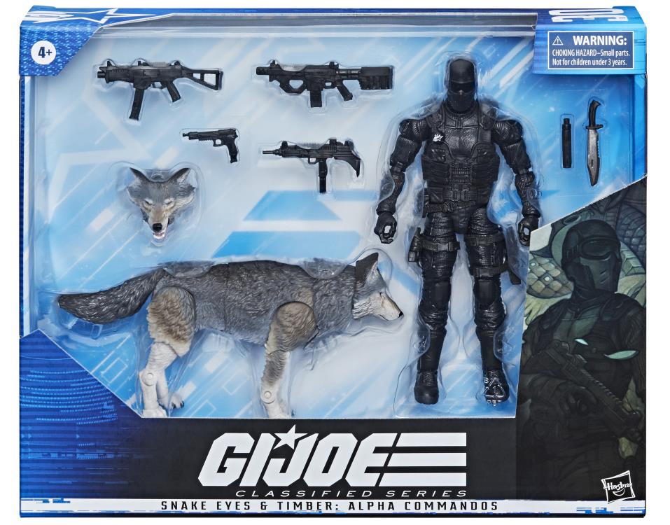 G.I. Joe Classified Series #30 Snake Eyes & Timber Wolf Gallery Image 14