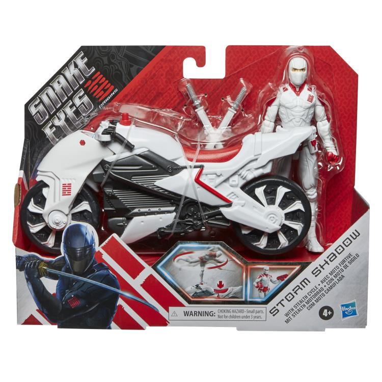 G.I. Joe Core Vehicles Storm Shadow & Snake Eyes Stealth Cycle Sets