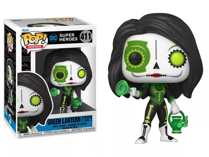 Pop! Heroes: Dia De Los DC - Green Lantern (Jessica Cruz) Gallery Image 1