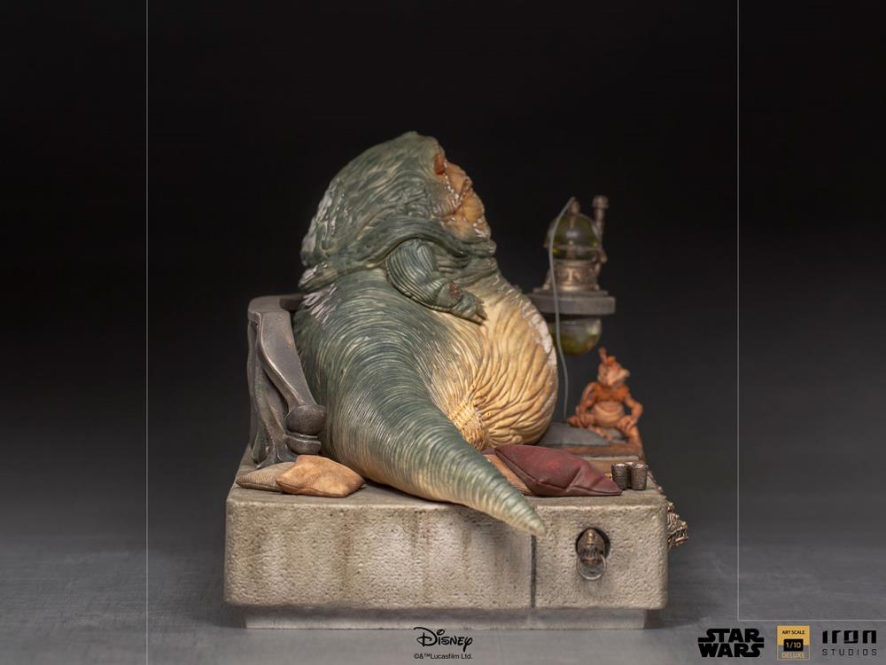 Star Wars Battle Diorama Series Jabba the Hutt 1/10 Deluxe Art Scale Statue Gallery Image 4