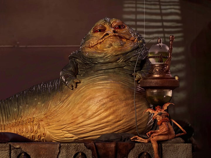 Star Wars Battle Diorama Series Jabba the Hutt 1/10 Deluxe Art Scale Statue Gallery Image 1