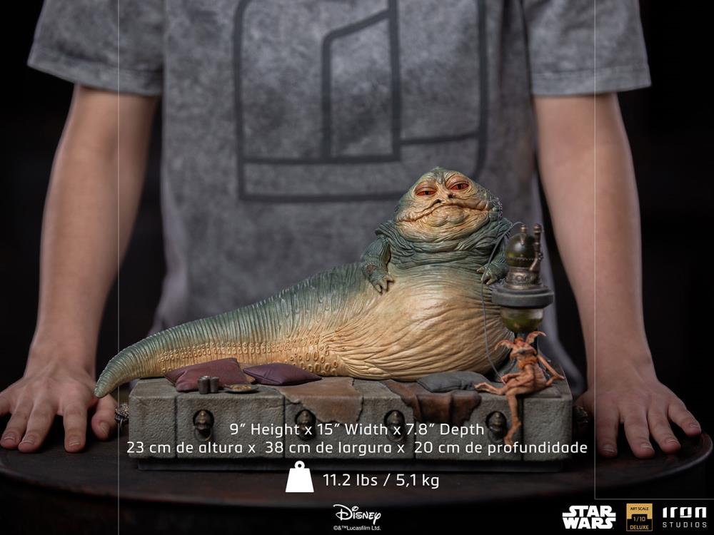 Star Wars Battle Diorama Series Jabba the Hutt 1/10 Deluxe Art Scale Statue Gallery Image 16