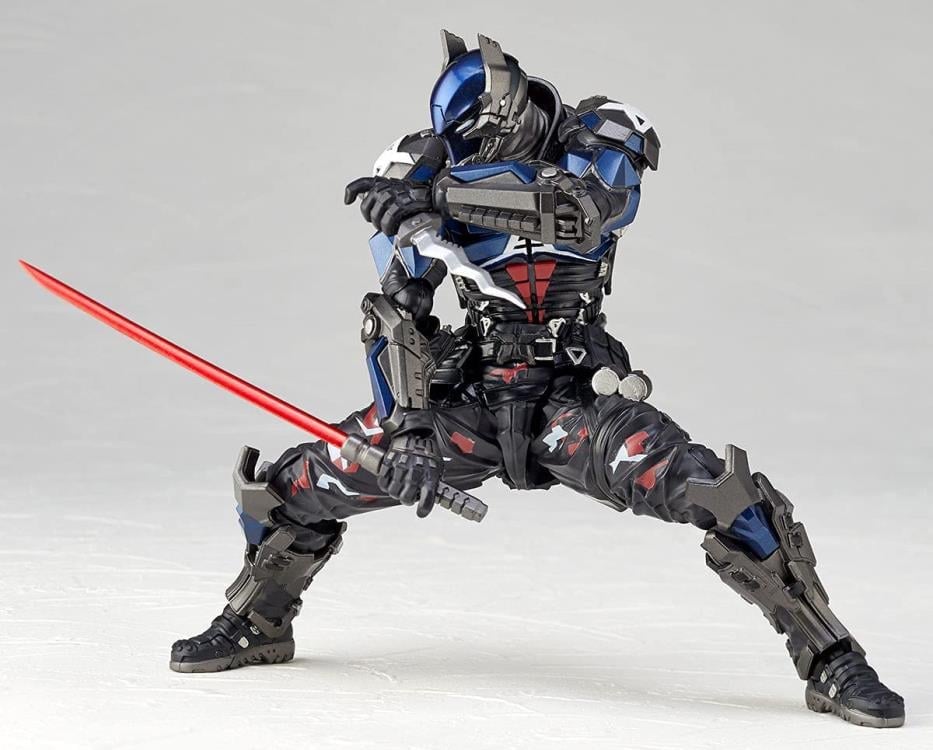 Batman: Arkham Knight Amazing Yamaguchi Revoltech No.24 Arkham Knight Action Figure Gallery Image 8