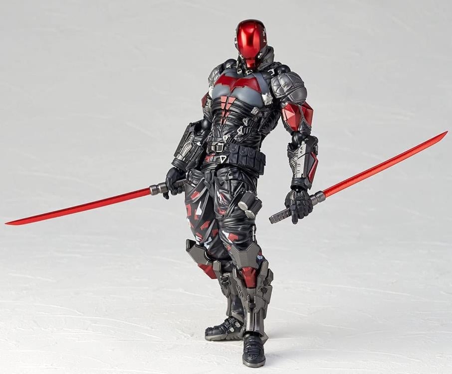 Batman: Arkham Knight Amazing Yamaguchi Revoltech No.24 Arkham Knight Action Figure Gallery Image 9