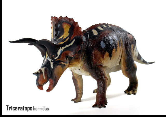 Beasts of the Mesozoic: Ceratopsian Series Triceratops horridus 1/18 Scale Figure Gallery Image 3
