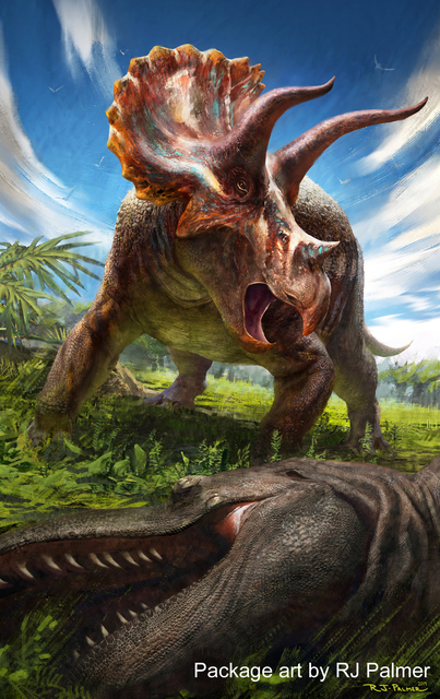 Beasts of the Mesozoic: Ceratopsian Series Triceratops horridus 1/18 Scale Figure Gallery Image 7
