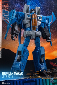 Zeta EX15 Red Spider, EX16 Thundermaker & EX17 Sky Gull Set of 3 Figures Gallery Image 37
