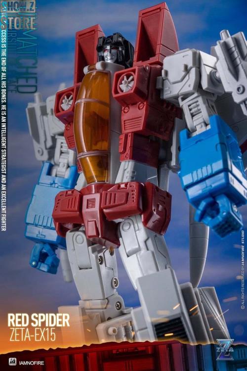Zeta EX15 Red Spider, EX16 Thundermaker & EX17 Sky Gull Set of 3 Figures Gallery Image 5