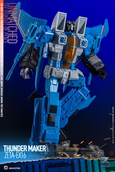 Zeta EX15 Red Spider, EX16 Thundermaker & EX17 Sky Gull Set of 3 Figures Gallery Image 46