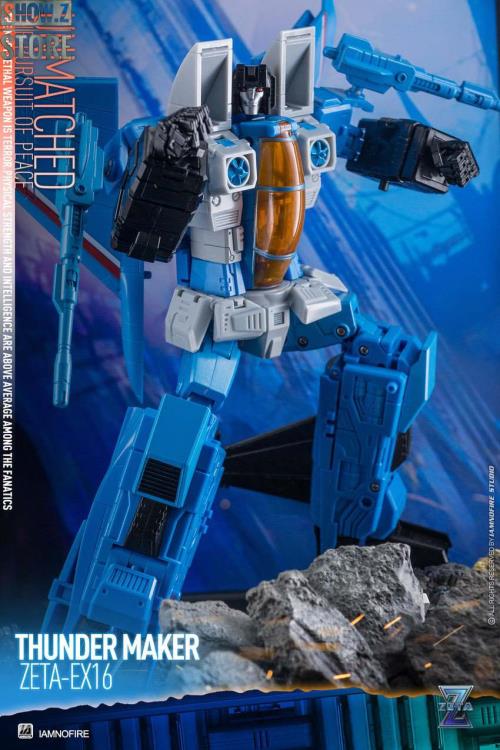 Zeta EX15 Red Spider, EX16 Thundermaker & EX17 Sky Gull Set of 3 Figures Gallery Image 31