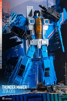 Zeta EX15 Red Spider, EX16 Thundermaker & EX17 Sky Gull Set of 3 Figures Gallery Image 44