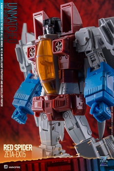 Zeta EX15 Red Spider, EX16 Thundermaker & EX17 Sky Gull Set of 3 Figures Gallery Image 10