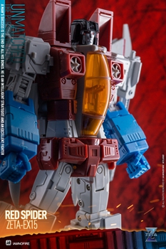 Zeta EX15 Red Spider, EX16 Thundermaker & EX17 Sky Gull Set of 3 Figures Gallery Image 9