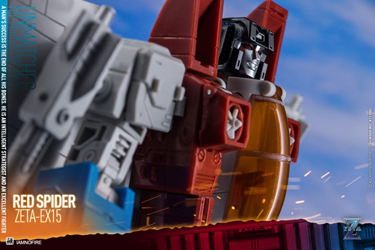 Zeta EX15 Red Spider, EX16 Thundermaker & EX17 Sky Gull Set of 3 Figures Gallery Image 17