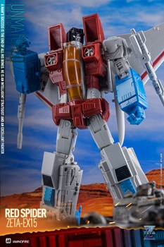 Zeta EX15 Red Spider, EX16 Thundermaker & EX17 Sky Gull Set of 3 Figures Gallery Image 14