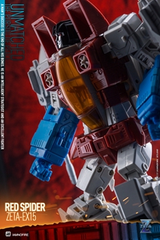 Zeta EX15 Red Spider, EX16 Thundermaker & EX17 Sky Gull Set of 3 Figures Gallery Image 6