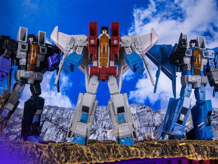 Zeta EX15 Red Spider, EX16 Thundermaker & EX17 Sky Gull Set of 3 Figures Gallery Image 1