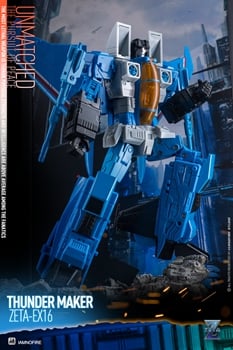 Zeta EX15 Red Spider, EX16 Thundermaker & EX17 Sky Gull Set of 3 Figures Gallery Image 39