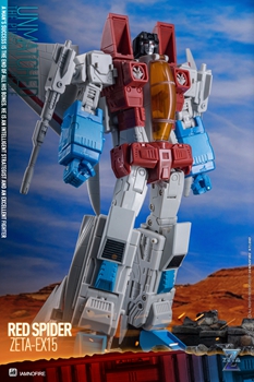 Zeta EX15 Red Spider, EX16 Thundermaker & EX17 Sky Gull Set of 3 Figures Gallery Image 19